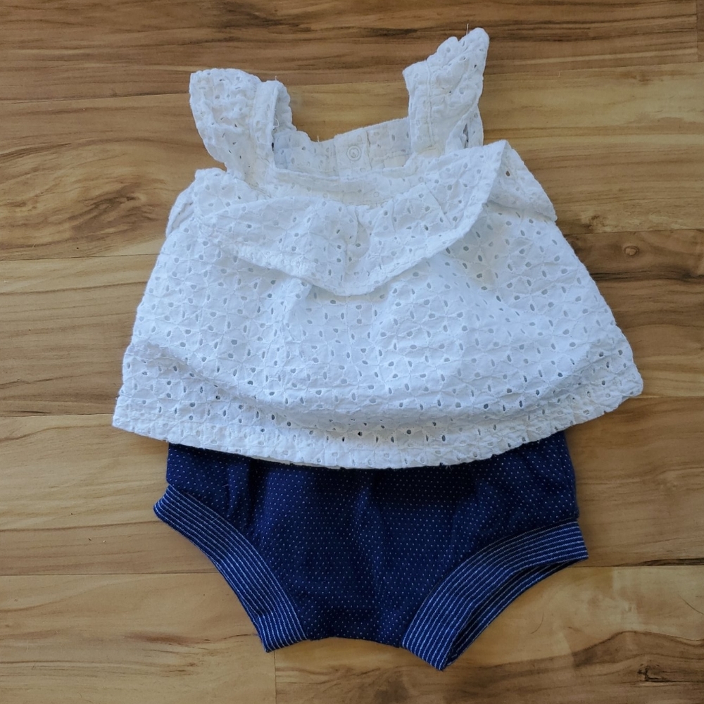 Baby girl shorts outfit